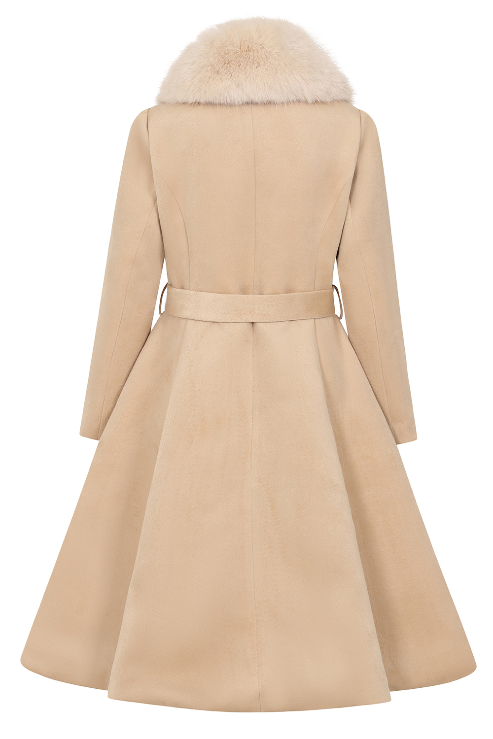 Matilda Swing Coat in Beige